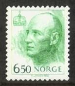 King Harald V 6,50 kr paper y (esimerkkikuva)