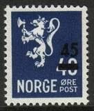 Lion type Coat of Arms overprint 45 o (esimerkkikuva)