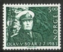 80th Birthday of King Olav V (esimerkkikuva)