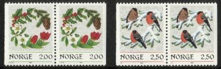 Christmas postage stamps 1985 - (2x2 pairs) (esimerkkikuva)