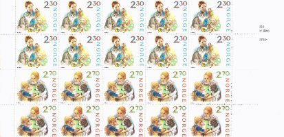 Christmas postage stamps 1987 - (2x booklets) (esimerkkikuva)