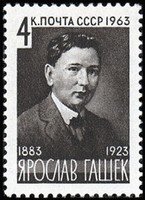 Jaroslav Hasek (1883-1923), Czech writer (esimerkkikuva)