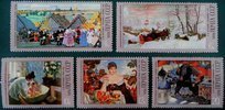 Paintings by B. M. Kustodiev (5) (sample image)