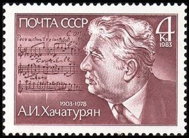 A.I. Khachaturian (1903-1978), Composer (esimerkkikuva)