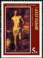 European Art in Hermitage Museum - 5k St. Sebastian (esimerkkikuva)