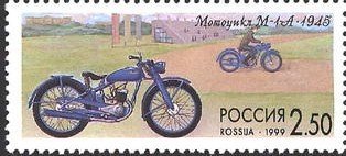 History of Russian motorcycles 4/5 - M-1-A (1945) (esimerkkikuva)