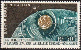 Communication satellite Telstar (sample image)