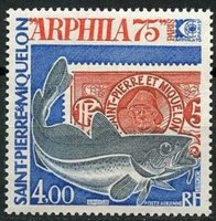 International stamp exhibition ARPHILA 75, Paris (esimerkkikuva)