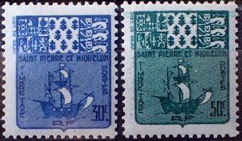 Postage Due Stamps 1947 (30c, 50c) (esimerkkikuva)