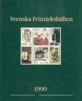 Ruotsi postin vuosilajitelma 1990 vihkot (esimerkkikuva)
