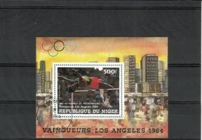 High jump, medal winners at the Summer Olympics in Los Angeles (esimerkkikuva)