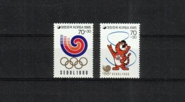 Seoul 1988 Olympic Games Series 70+30w emblem and mascot (esimerkkikuva)