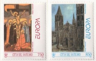 Europa CEPT 1993 - Contemporary Art (2) (esimerkkikuva)