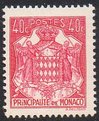 Monaco 1943 - National coat of arms 40c Monaco 1943 - National coat of arms 40c