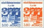 Monaco 1996 - Introduction of Telephone Area Code 377 for Monaco (2)