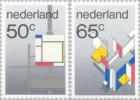 Netherlands 1983 - paintings by De Stijl (2)