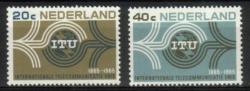 Netherlands 1965 - ITU Emblem. Cent. of the International Telecommunication Union (2)