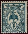 Uusi-Kaledonia 1922 - Kagu (Rhynochetos jubatus) 5c