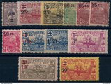 New Caledonia 1922 - Stamps and Types (of 1905-28) Surcharged (12) New Caledonia 1922 - Stamps and Types (of 1905-28) Surcharged (12)