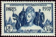 New Caledonia 1937 - International Exhibition of Paris 1.50 New Caledonia 1937 - International Exhibition of Paris 1.50