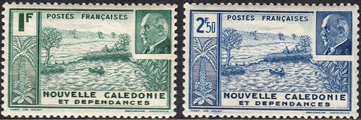 New Caledonia 1941 - Marshal Pétain (2) New Caledonia 1941 - Marshal Pétain (2)