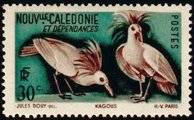 New Caledonia 1948 - Local motives - Kagu 30c New Caledonia 1948 - Local motives - Kagu 30c