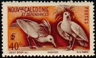 New Caledonia 1948 - Local motives - Kagu 40c New Caledonia 1948 - Local motives - Kagu 40c
