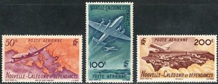 New Caledonia 1948 - Airmail (3) New Caledonia 1948 - Airmail (3)