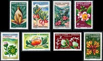 New Caledonia 1964 - Flowers (8) New Caledonia 1964 - Flowers (8)