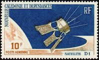 New Caledonia 1966 - D1 satellite launch New Caledonia 1966 - D1 satellite launch