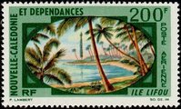 Uusi-Kaledonia 1967 - Lifou Island landscape