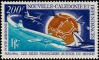 Uusi-Kaledonia 1970 - 10 years of French air service Around the world Uusi-Kaledonia 1970 - 10 years of French air service Around the world