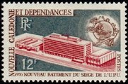 Uusi-Kaledonia 1970 - New headquarter of the Universal Postal Union (UPU) in Bern Uusi-Kaledonia 1970 - New headquarter of the Universal Postal Union (UPU) in Bern
