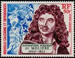 Uusi-Kaledonia 1973 - Jean-Baptiste Poquelin (1622-1673) Uusi-Kaledonia 1973 - Jean-Baptiste Poquelin (1622-1673)
