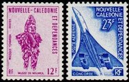 Uusi-Kaledonia 1973 - Mask and Concorde (2) Uusi-Kaledonia 1973 - Mask and Concorde (2)