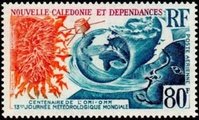 Uusi-Kaledonia 1973 - World Meteorological Day Uusi-Kaledonia 1973 - World Meteorological Day