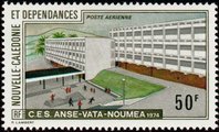 Uusi-Kaledonia 1974 - Technical college in Noumea Uusi-Kaledonia 1974 - Technical college in Noumea