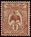 Uusi-Kaledonia 1905 - Kagu (Rhynochetos jubatus) 2c Uusi-Kaledonia 1905 - Kagu (Rhynochetos jubatus) 2c