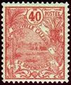 Uusi-Kaledonia 1905 - Definitives - Landscape and Ship 40c Uusi-Kaledonia 1905 - Definitives - Landscape and Ship 40c