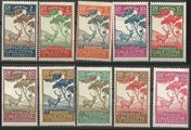 Uusi-Kaledonia 1928 - Postage Due Stamps of New Caledonia 1928 2c-60c (10) Uusi-Kaledonia 1928 - Postage Due Stamps of New Caledonia 1928 2c-60c (10)