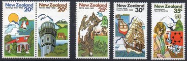 Uusi-Seelanti 1982 - Anniversaries and events - Commemoratives (5)