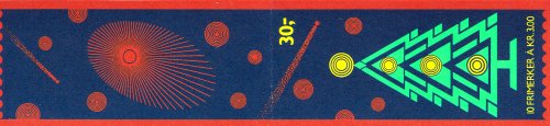 Christmas postage stamps 1989 - ornaments (booklet)