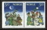 Norja 1991 - Christmas postage stamps 1991 - Christmas traditions (1x2 pair)