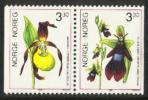 Norja 1992 - Orchids 1992 (1x2 pair)