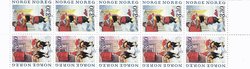 Norja 1992 - Christmas postage stamps 1992 - Elves (booklet)