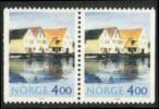 Norway 1995 - Tourism: 4kr Skudeneshavn Harbor (1x2 pair) Norway 1995 - Tourism: 4kr Skudeneshavn Harbor (1x2 pair)