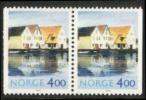 Norja 1995 - Tourism: 4kr Skudeneshavn Harbor (1x2 pair)