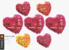 Norja 1998 - St. Valentine’s Day hearts (3+4)