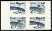 Norway 1999 - Fishes (1x4 half booklet) Norway 1999 - Fishes (1x4 half booklet)