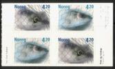 Norja 2000 - Fishes (1x4 half booklet) Norja 2000 - Fishes (1x4 half booklet)